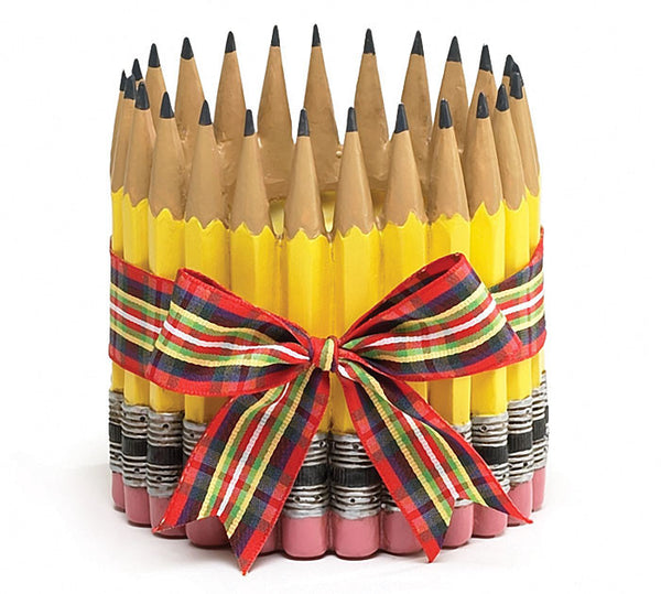 Pencil Shape Planter/Vase For Teacher,Classroom, Student, Home Decor