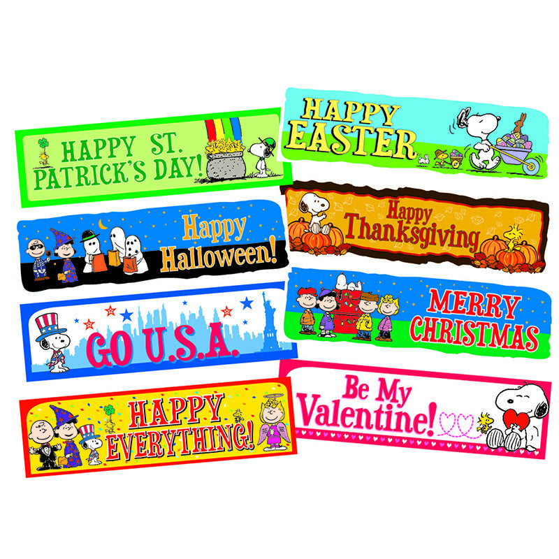 PEANUTS YEAR OF HOLIDAYS MINI BB SET
