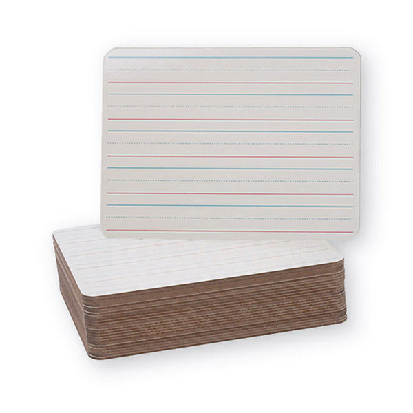 DOUBLE SIDED DRY ERASE BOARDS 24PK 9X12