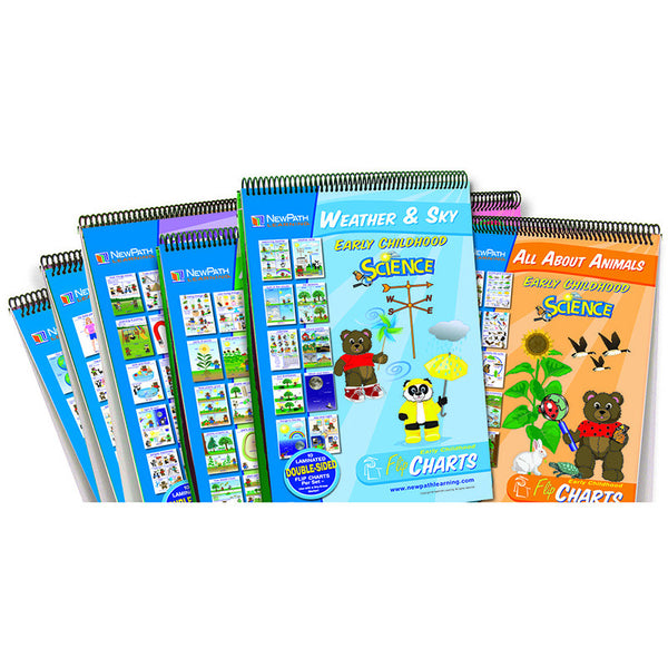 FLIP CHARTS SET OF ALL 7 EARLY CHILDHOOD SCIENCE READINESS