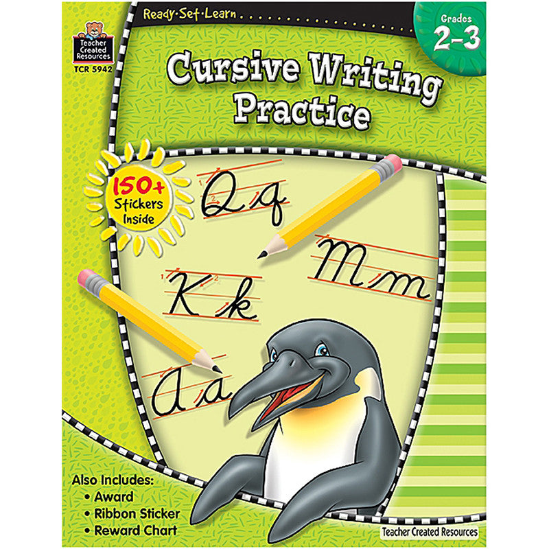READY SET LEARN CURSIVE WRITING PRACTICE GR 2-3